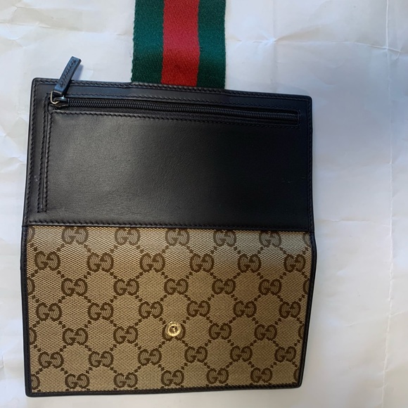 Authentic Gucci Monogram Continental Ebony Wallet - Picture 10 of 10
